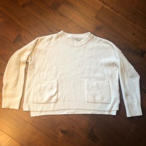 Madewell cropped sweater